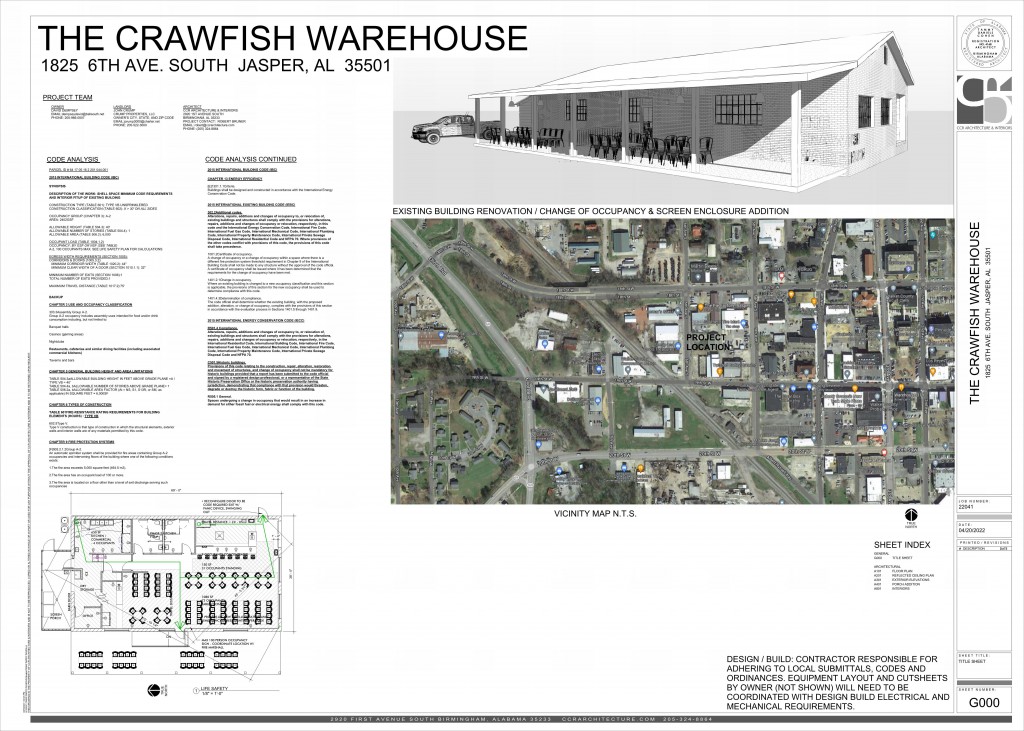 2022.04.25_JASPER CRAWFISH WAREHOUSE DB PERMIT Page 001